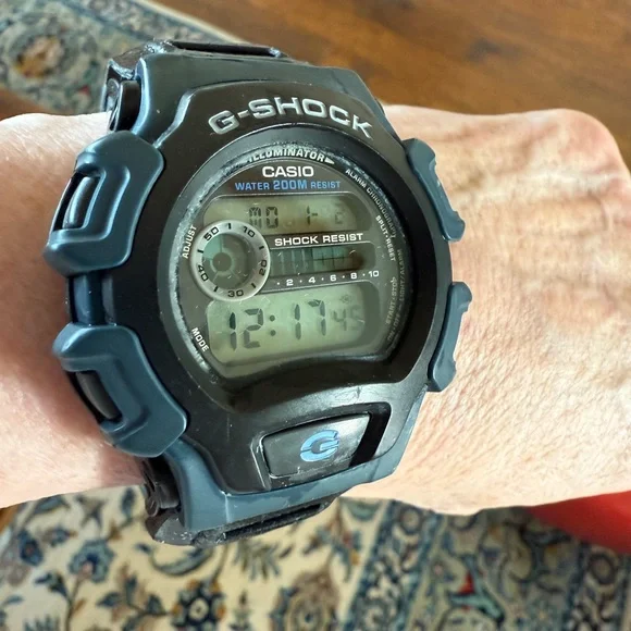 Vintage (90’s) Casio G-Shock DW -004 (1659) new battery original case band - Picture 5 of 11